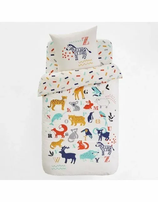 كوبون فوغا كلوسيت اطفال و خصم فعال علي أرقي ملابس الأطفال أونلاين 9 فوغا كلوسيت اطفال - LA REDOUTE INTERIEURS غطاء لحاف بطباعة حيوانات